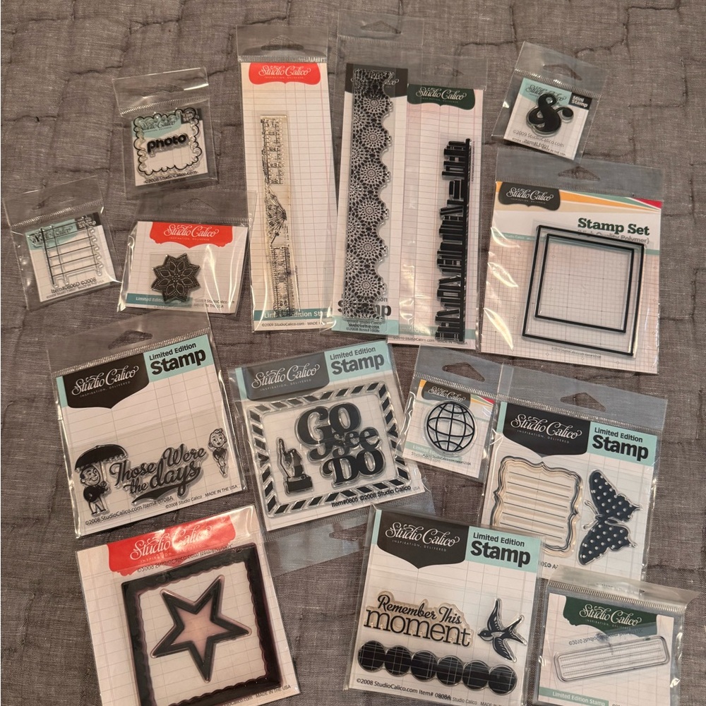 Studio Calico Stamp Set Collection